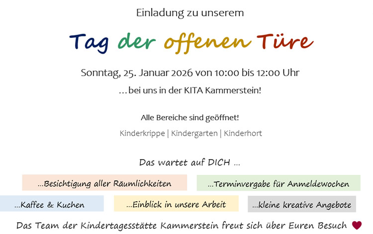Tag der offenen Tür 2026
